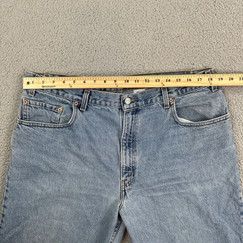 VTG Y2K Levi's 560 Loose Fit Tapered Leg Jeans Men 38x31 Blue Skater Light Wash
